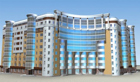 Жилой дом на пересечении улиц Мордовская-Республиканская